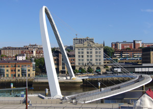Newcastle Gateshead Millenium Bridge